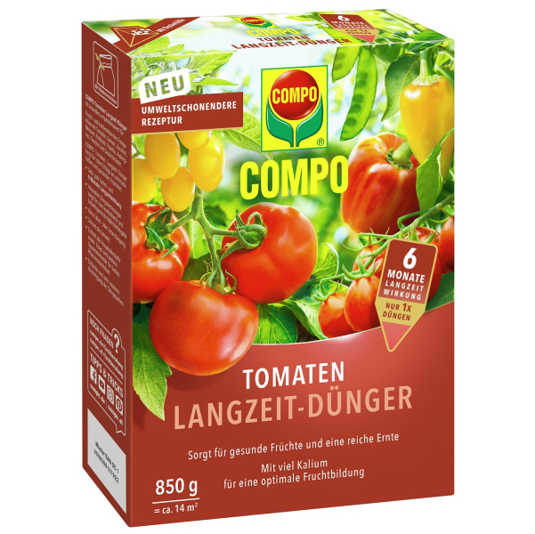 COMPO Tomaten Langzeit-Dünger für 14 m² - 850 g