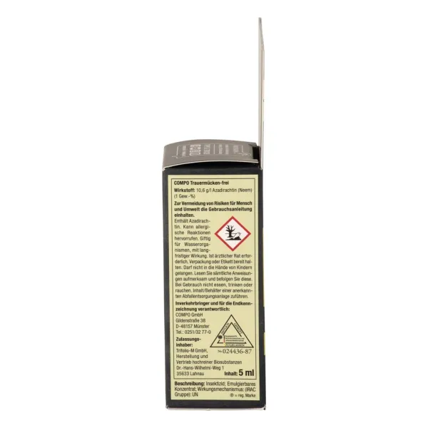COMPO Trauermücken-frei für bis zu 60 Blumentöpfe - 30 ml