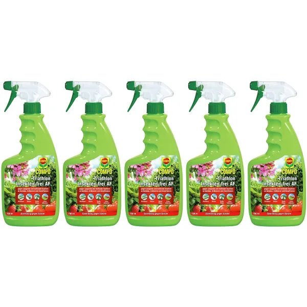 COMPO Triathlon® Insektenfrei AF anwendungsfertig - 750 ml x 5