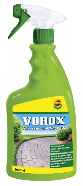 COMPO VOROX® Terrassen und Wege Grünvernichter AF anwendungsfertig - 1000 ml