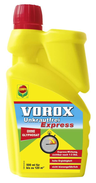 COMPO VOROX® Unkrautfrei Express Konzentrat für bis zu 120 m² - 500 ml