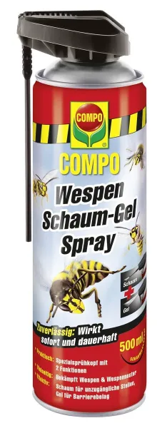 COMPO Wespen Schaum-Gel Spray - 500 ml
