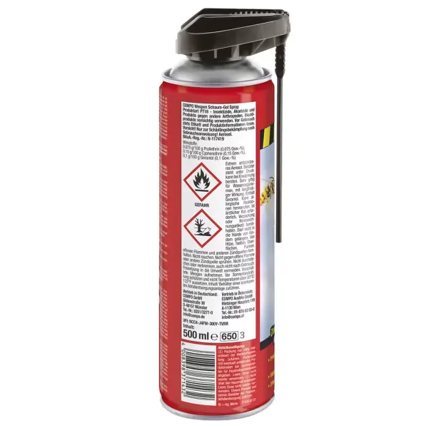 COMPO Wespen Schaum-Gel Spray N - 500 ml
