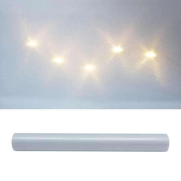 CREATIV home 3D Stern Folie 33 x 100 cm mit Glitzereffekt