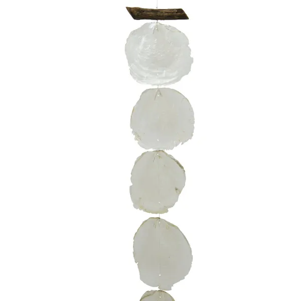 Decoris® Capiz Girlande Natur Ø ca. 8 cm Länge 1,65 Meter Decoris® Capiz Girlande Natur Ø ca. 8 cm Länge 1,65 Meter