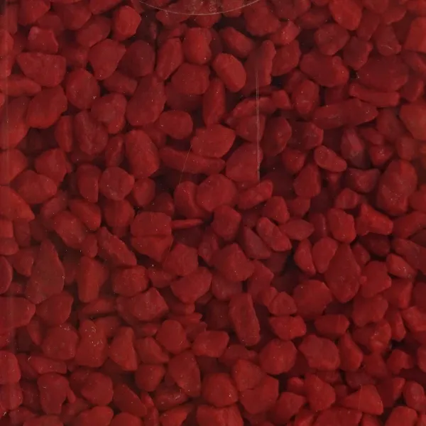 Dekosteinchen Erdbeerrot 2 - 3 mm 550 ml - Kunststoff