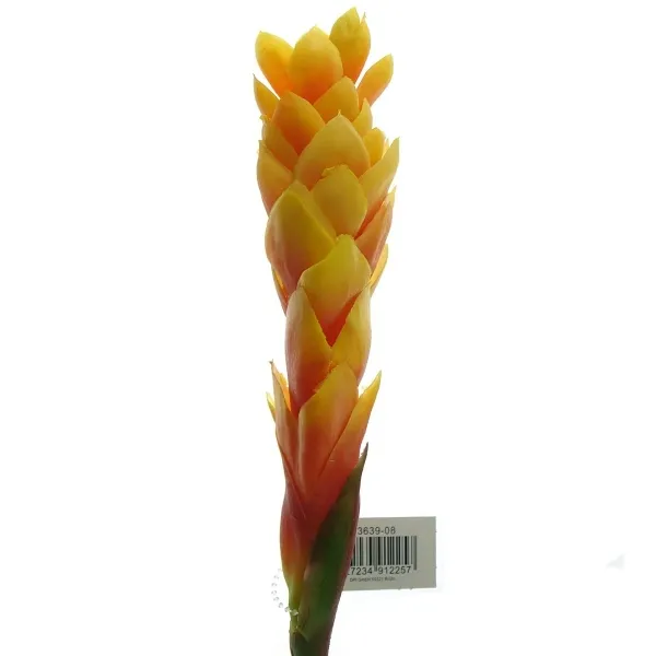 DPI Ingwerblüte Orange & Rot 80 cm - Kunstblumen