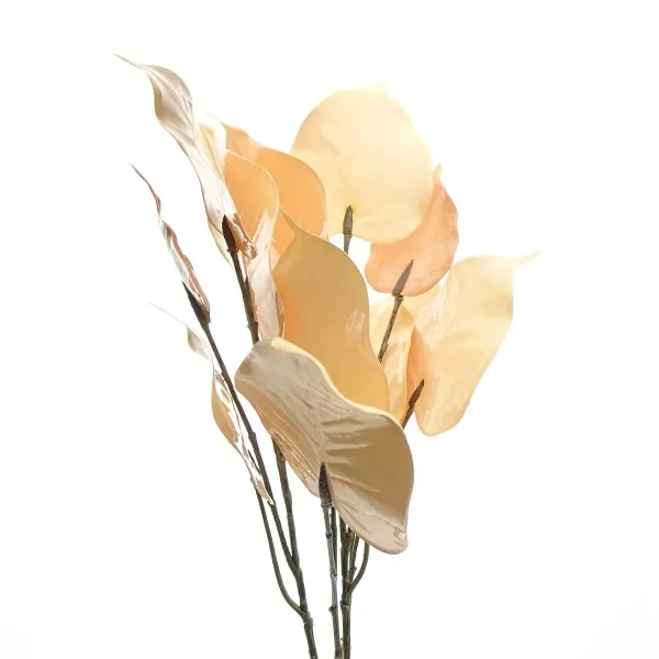 DPI Laubzweig Beige - Aprikot 62 cm - Kunstpflanzen