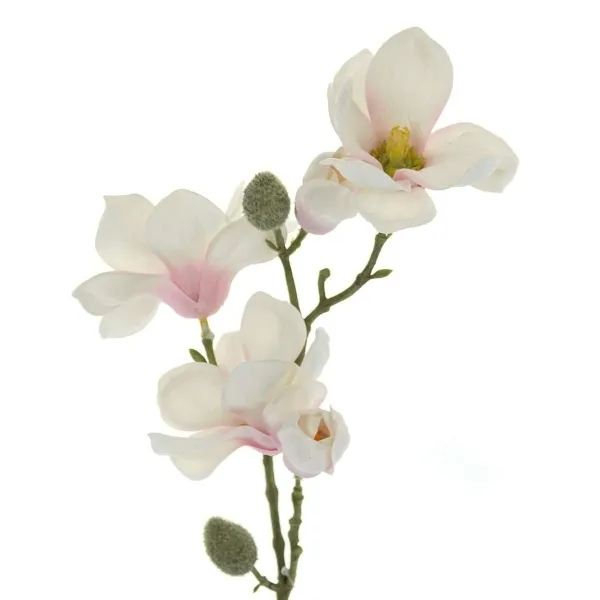 DPI Magnolienzweig Weiß & Rosa 42 cm - Kunstblumen