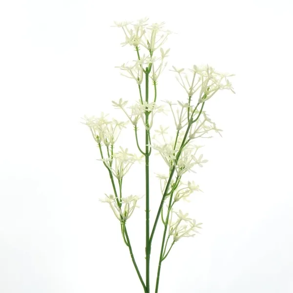 DPI Mini Blütenzweig Cremeweiß 67 cm - Kunstblumen