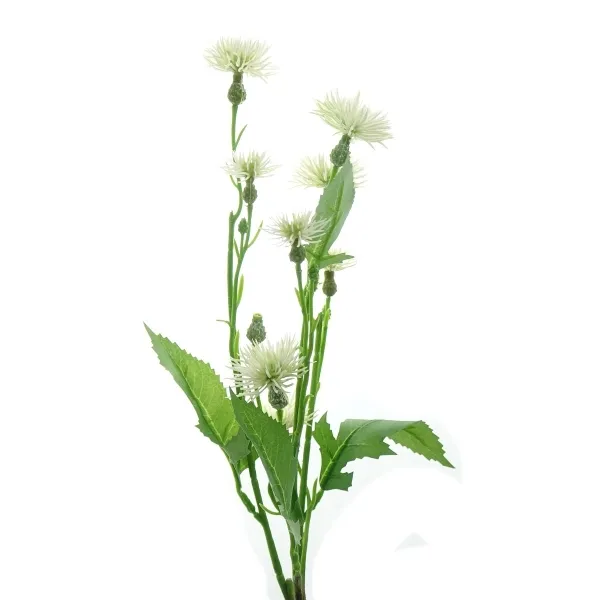 DPI Mini-Disteln Creme ca. 55 cm - Kunstblumen