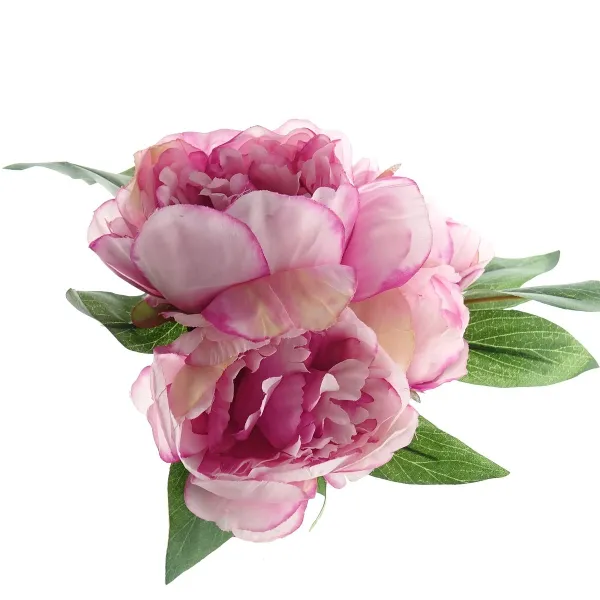 DPI Pfingstrosenstrauß / Päonienbouquet Lavendel Ø 25 cm - Kunstblumen