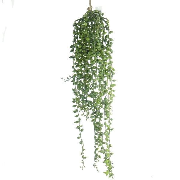 DPI Sukkulentenhänger Grün 56 cm - Kunstpflanzen