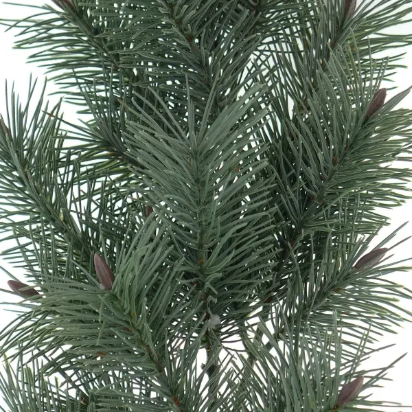 DPI Weihnachtsdeko Kiefernzweig Grün 65 cm - Kunststoff