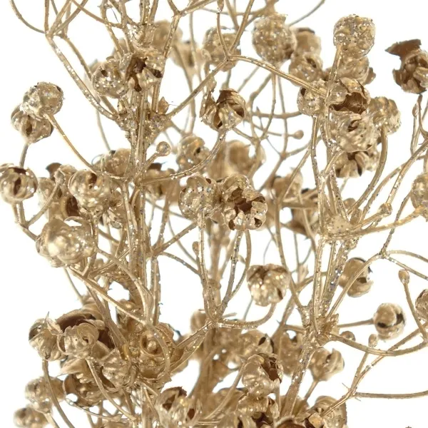 DPI Weihnachtsdeko Schleierkraut Goldfarben 44 cm - Kunstpflanzen