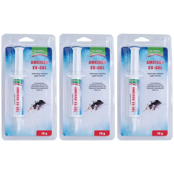 Dr. Stähler Ameisen-Ex Gel Imidasect Ants - 10 Gramm x 3 Dr. Stähler Ameisen-Ex Gel Imidasect Ants - 10 Gramm x 3