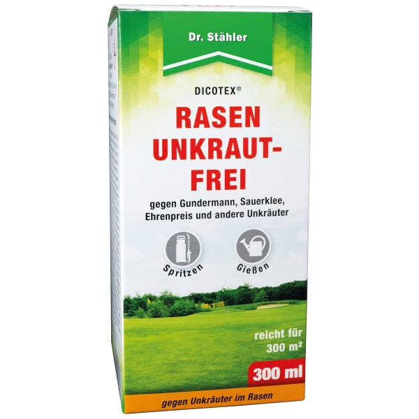 Dr. Stähler DICOTEX® Rasen Unkraut-Frei für 300 m² - 300 ml