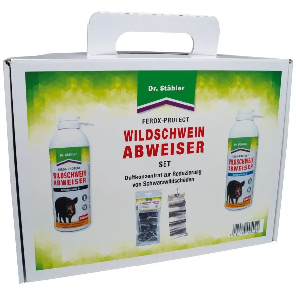 Dr. Stähler FEROX-PROTECT Wildschweinabweiser 2 Komponenten Set