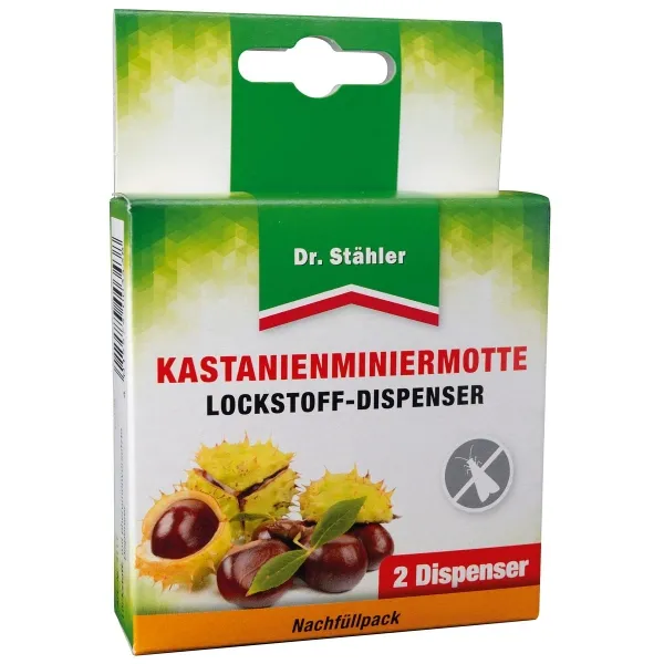 Dr. Stähler Kastanienminiermotte Pheromon-Dispenser Lockstoff 2 Stück