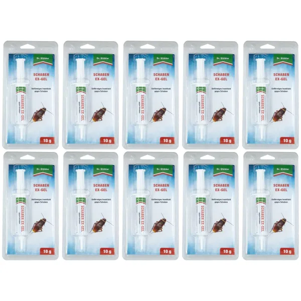 Dr. Stähler Schaben-Gel Imidasect - 10 Gramm x 10 Dr. Stähler Schaben-Gel Imidasect - 10 Gramm x 10