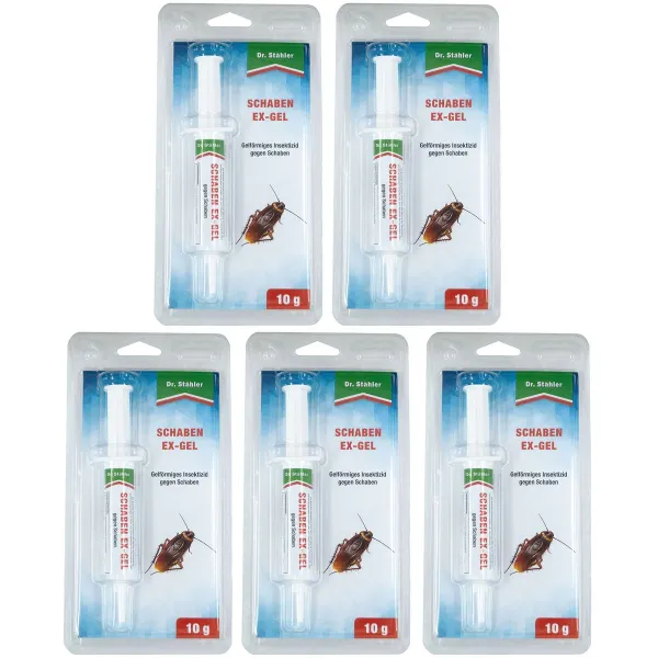 Dr. Stähler Schaben-Gel Imidasect - 10 Gramm x 5 Dr. Stähler Schaben-Gel Imidasect - 10 Gramm x 5