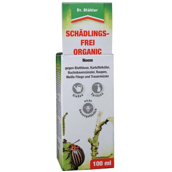 Dr. Stähler Schädlings-Frei ORGANIC Neem Konzentrat - 100 ml Dr. Stähler Schädlings-Frei ORGANIC Neem Konzentrat - 100 ml