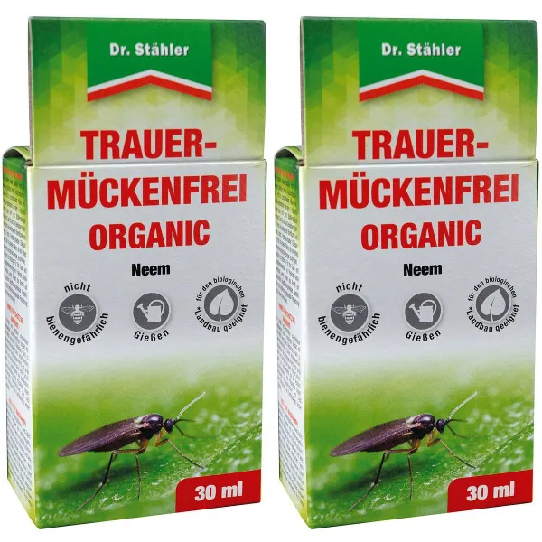 Dr. Stähler Trauermückenfrei ORGANIC - 30 ml x 2