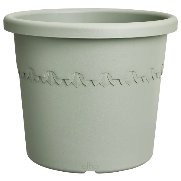 elho® Algarve Pflanzkübel Cilindro Thymiangrün Ø 25 cm - Kunststoff