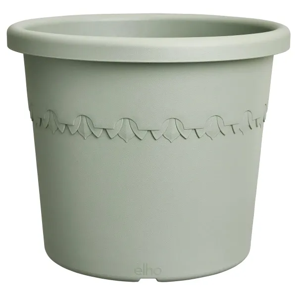 elho® Algarve Pflanzkübel Cilindro Thymiangrün Ø 48 cm mit Rädern - Kunststoff elho® Algarve Pflanzkübel Cilindro Thymiangrün Ø 48 cm mit Rädern - Kunststoff