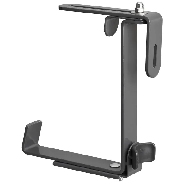 elho® Balkonkastenhalter Universal Living schwarz max 25 kg im 2er Pack - Metall