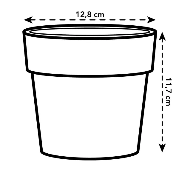 elho® b.for Übertopf Original Mini Ockergelb Ø 13 cm - Kunststoff