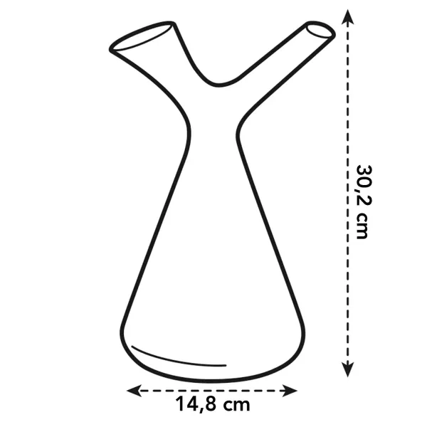 elho® Gießkanne Plunge Living Softgrau 1,7 Liter - Kunststoff