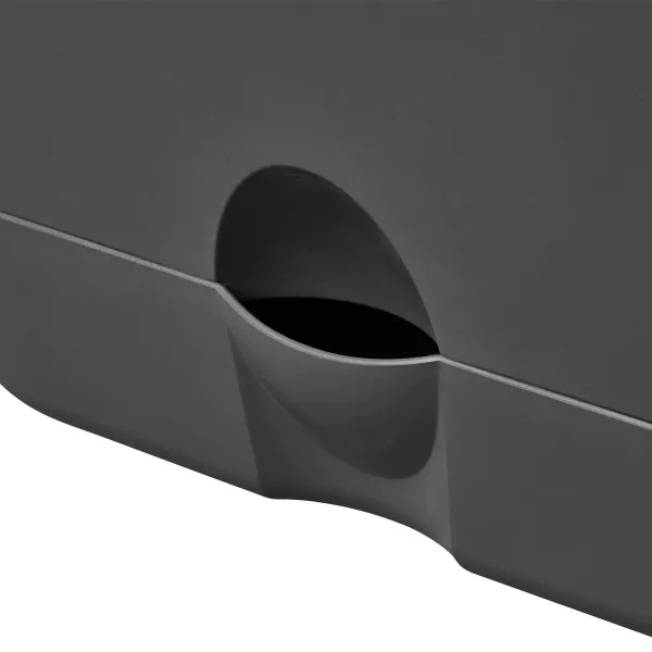 elho® Green Basics Anzuchttopf Schwarz transparenter Deckel quadratisch 19,5 cm