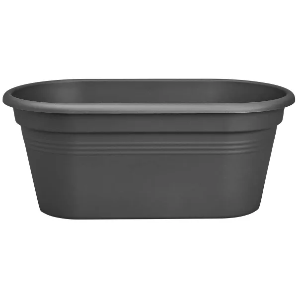 elho® Green Basics Balkon-Anzuchtset Living Schwarz 55 cm - Kunststoff