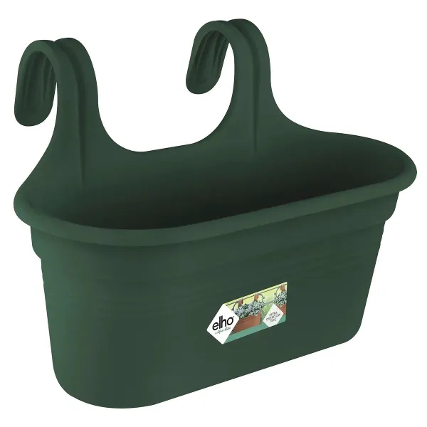 elho® Green Basics Easy Pflanzgefäß L Laubgrün zum Einhängen - Kunststoff elho® Green Basics Easy Pflanzgefäß L Laubgrün zum Einhängen - Kunststoff