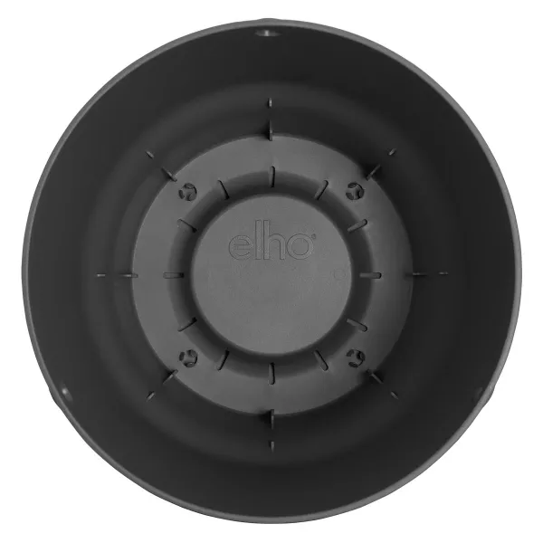 elho® Greenville Blumenampel Living Black Schwarz Ø 24 cm - Kunststoff