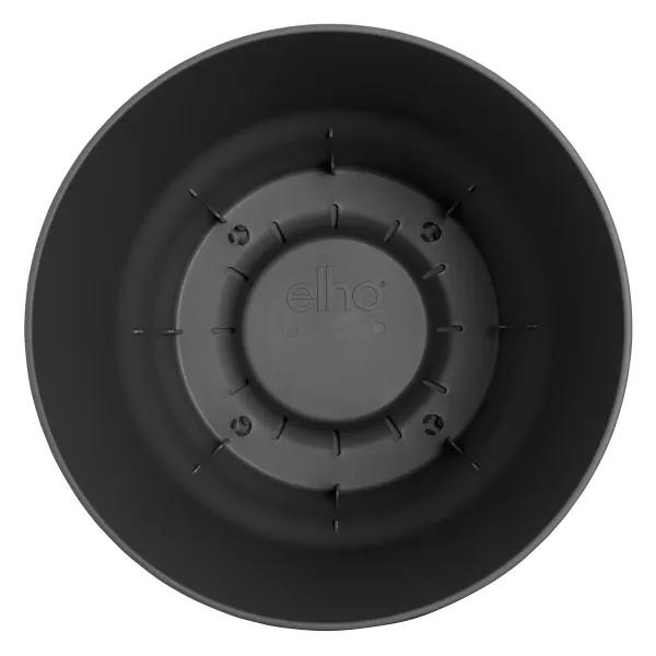 elho® Greenville Pflanzgefäß Living Black Schwarz Ø 20 cm - Kunststoff