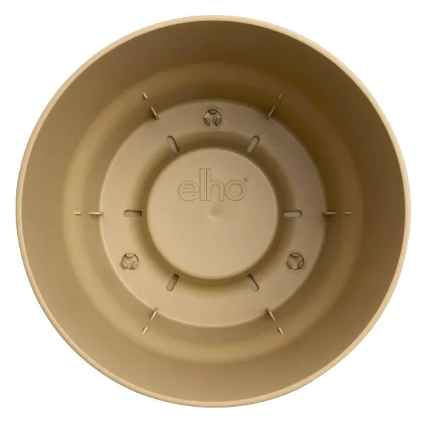 elho® Greenville Pflanzgefäß Sandfarben Ø 40 cm - Kunststoff