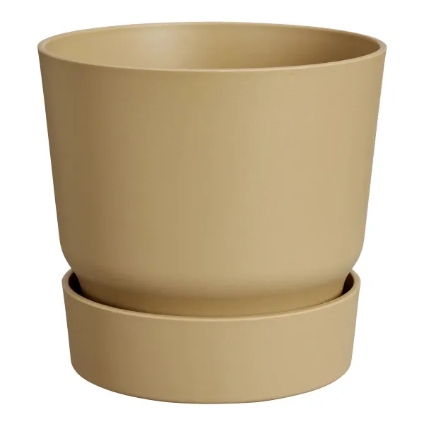 elho® Greenville Pflanzgefäß Sandfarben Ø 47 cm - Kunststoff