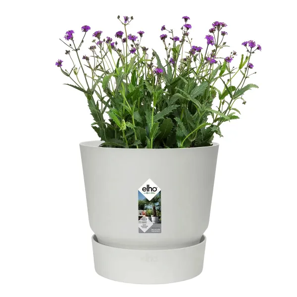 elho® Greenville Pflanzgefäß Weiß Ø 20 cm - Kunststoff