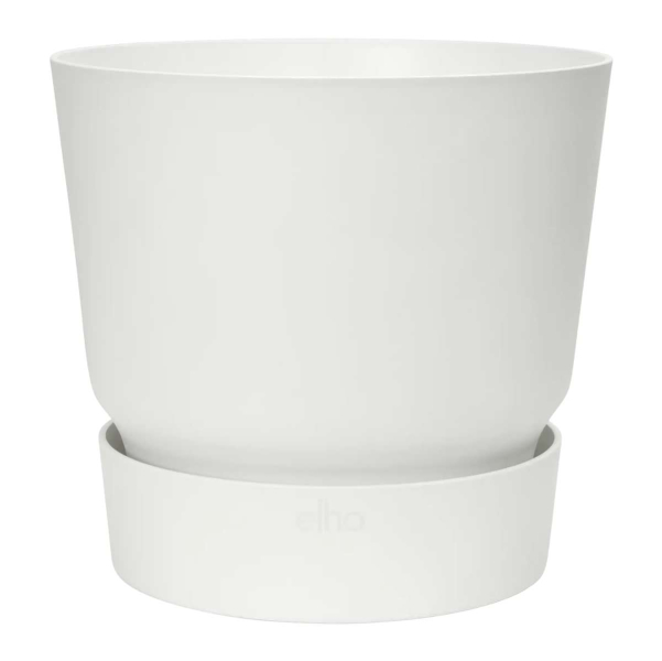 elho® Greenville Pflanzgefäß Weiß Ø 40 cm - Kunststoff