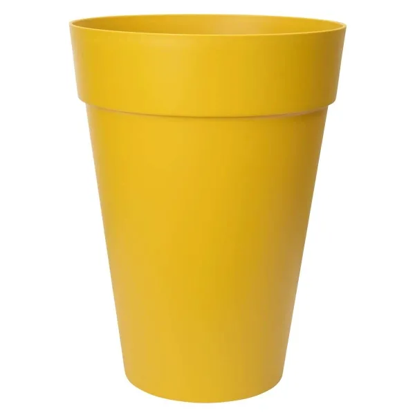 elho® Loft Pflanzgefäß Urban 35 hoch Ockergelb Ø 34 cm - Kunststoff elho® Loft Pflanzgefäß Urban 35 hoch Ockergelb Ø 34 cm - Kunststoff