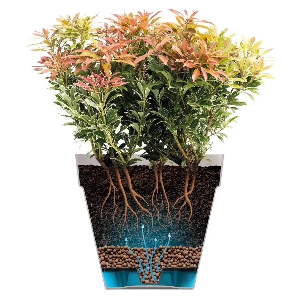 elho® Loft Pflanzkübel Urban 20 Weiß Ø 19 cm - Kunststoff