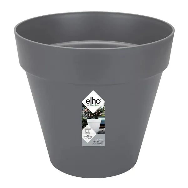 elho® Loft Pflanzkübel Urban 25 Anthrazit Ø 25 cm - Kunststoff