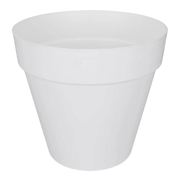 elho® Loft Pflanzkübel Urban 40 Weiß mit Rollen Ø 39 cm - Kunststoff