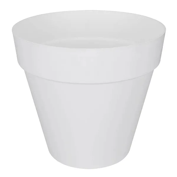 elho® Loft Pflanzkübel Urban 40 Weiß mit Rollen Ø 39 cm - Kunststoff