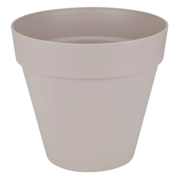 elho® Loft Pflanzkübel Urban 60 Softgrau mit Rollen Ø 58 cm - Kunststoff