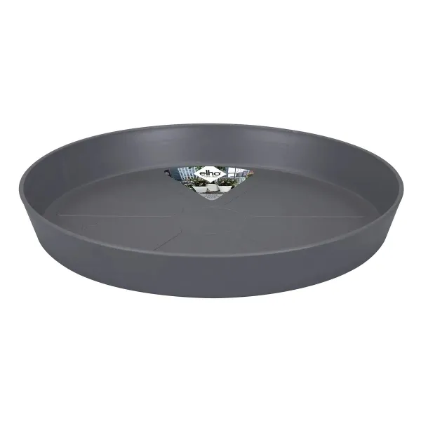 elho® Loft Untersetzer Anthrazit Ø 17 cm rund - Kunststoff