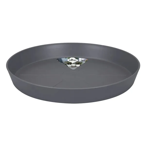 elho® Loft Untersetzer Anthrazit Ø 24 cm rund - Kunststoff