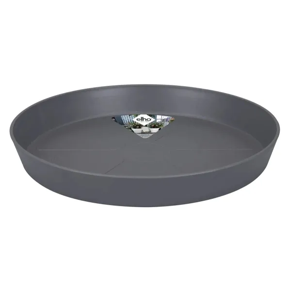 elho® Loft Untersetzer Anthrazit Ø 34 cm rund - Kunststoff
